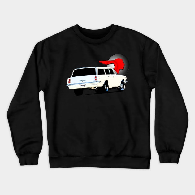 SD Poncho Wagon Crewneck Sweatshirt by Chads